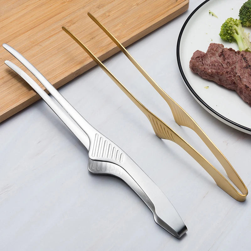 BBQ Food Tongs Stainless Steel