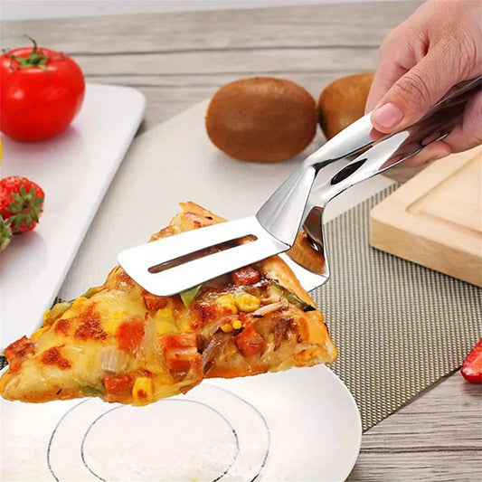 Stainless steel extra thick anti scalding frying shovel steak